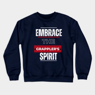 Baki Hanma Embrace the Grappler's spirit Crewneck Sweatshirt